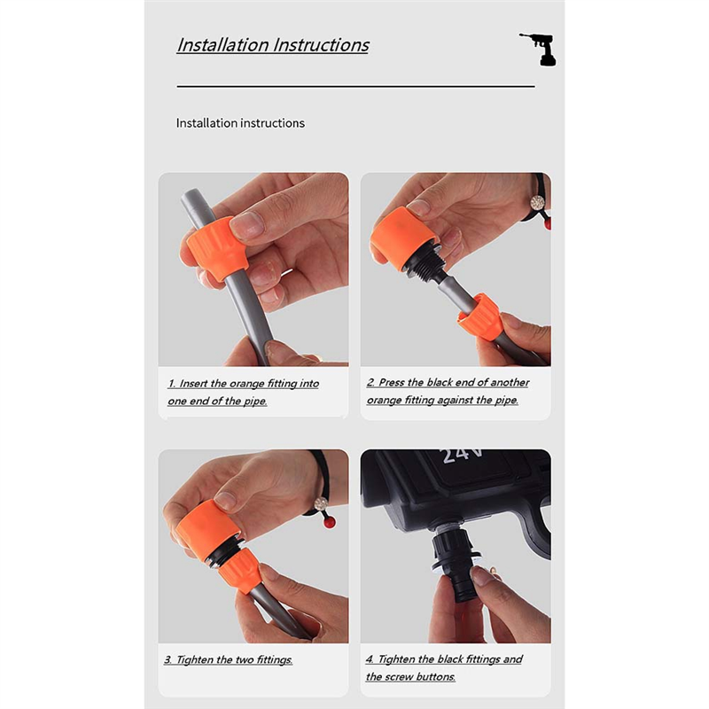Gardening Tools Must Haves - 【Must-Haves】Hose Nozzle Sprinkler Foam Water Washer