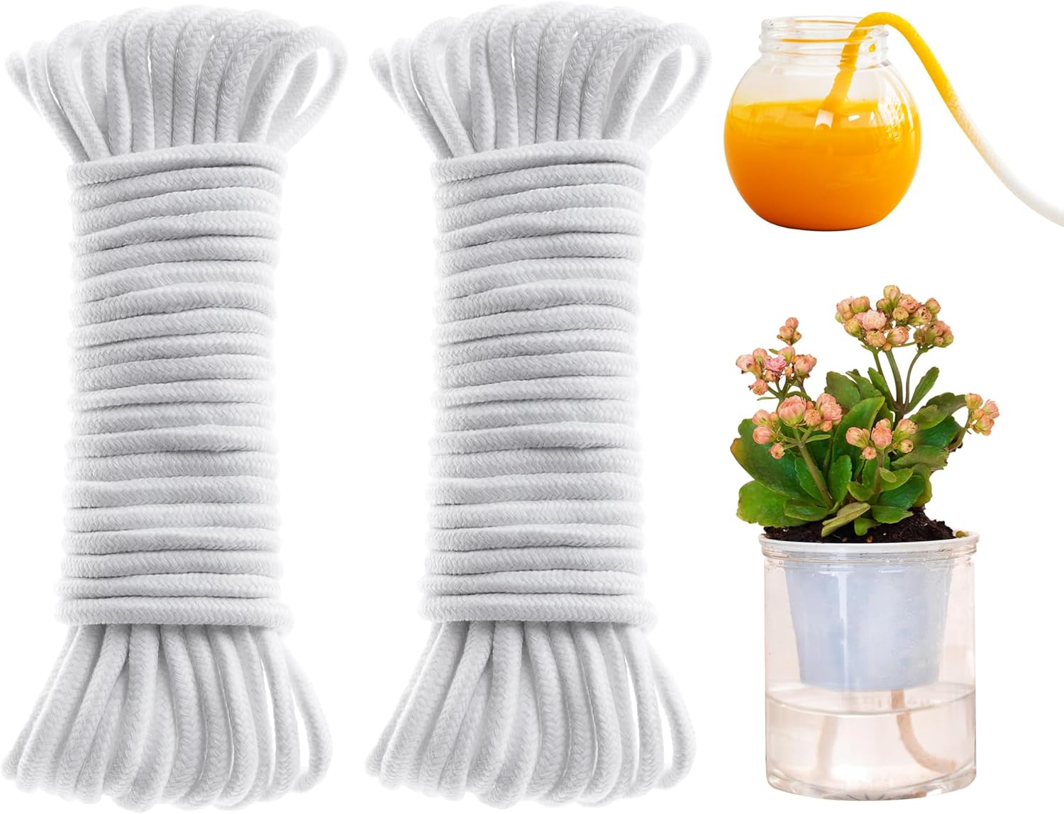 5-20M Self-Watering Wick Cord  - Self-Watering Planter ulasan dan harga