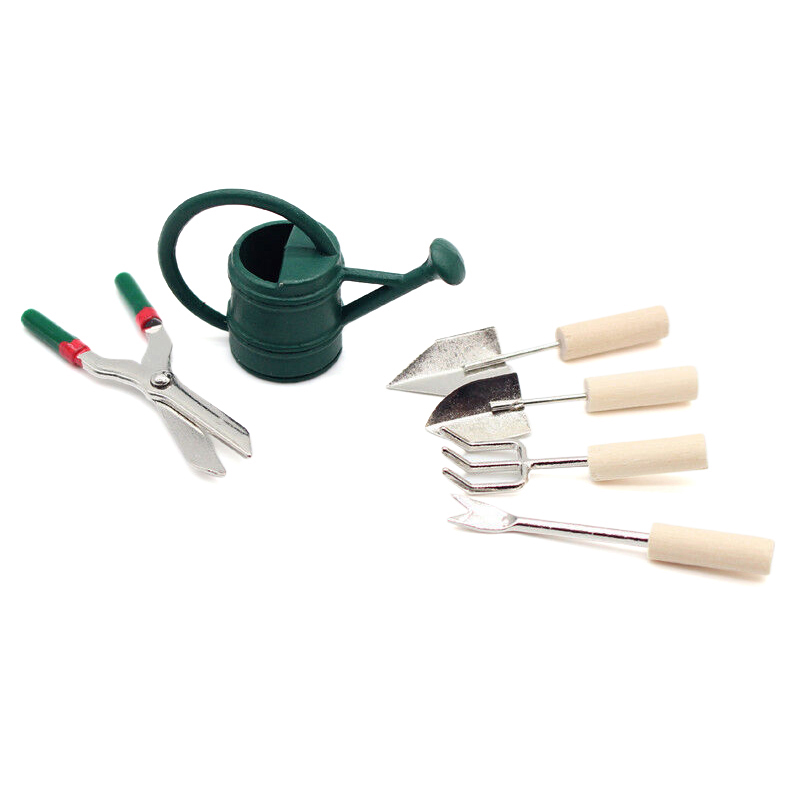 1/12 Dollhouse Simulation Wate - Gardening Tools Vegetables ulasan dan harga